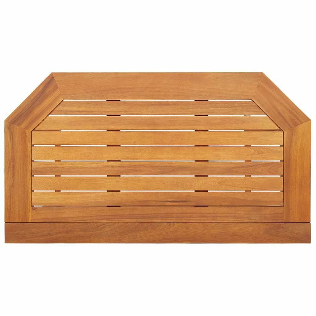 vidaXL Bistrotafel 90x50x75 cm massief acaciahout