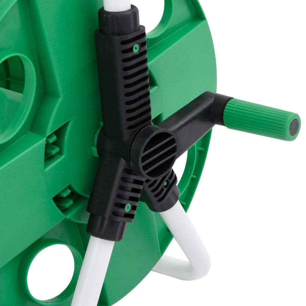 vidaXL Slanghaspel 45m Groen - 40% Korting! Vrijstaand