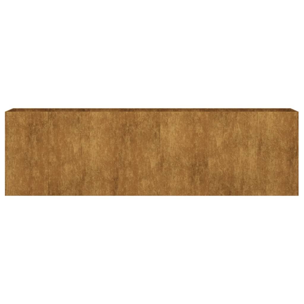 vidaXL Plantenbak verhoogd 280x40x80 cm cortenstaal