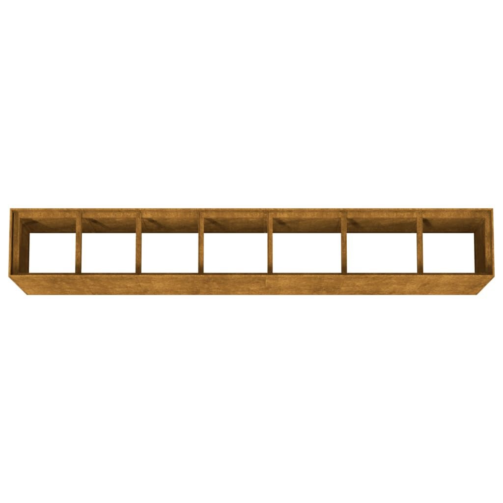 vidaXL Plantenbak verhoogd 280x40x80 cm cortenstaal