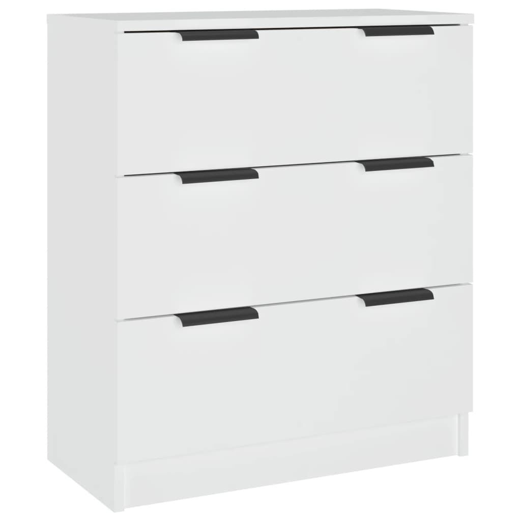 vidaXL Dressoir 60x30x70 cm bewerkt hout wit