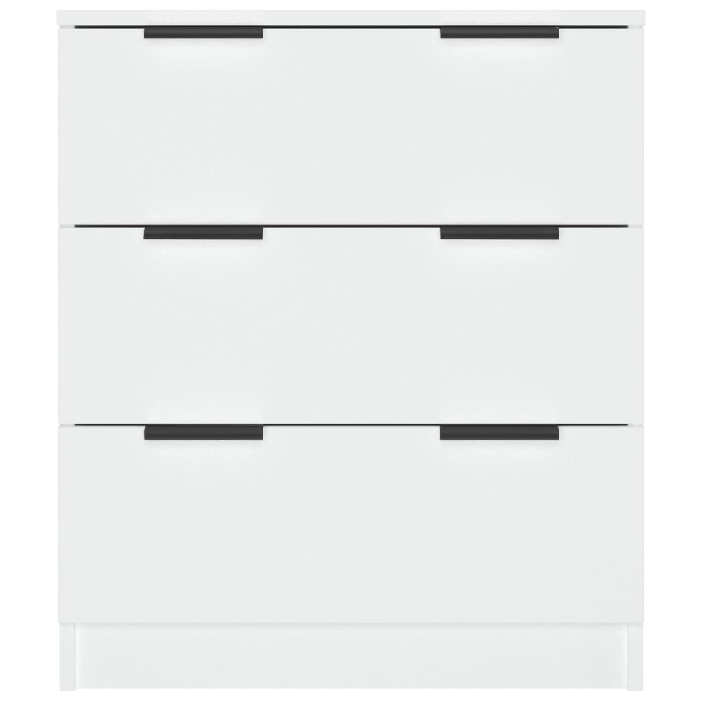 vidaXL Dressoir 60x30x70 cm bewerkt hout wit