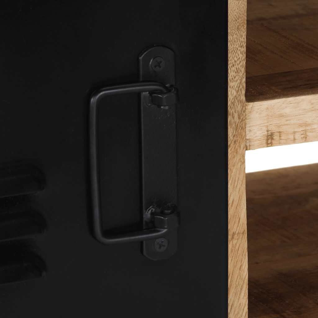 vidaXL Tv-meubel 80x30x35 cm massief ruw mangohout