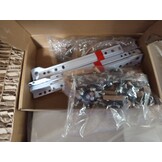 vidaXL Badkamerkast Wit 25x26,5x170cm - 55% Korting!