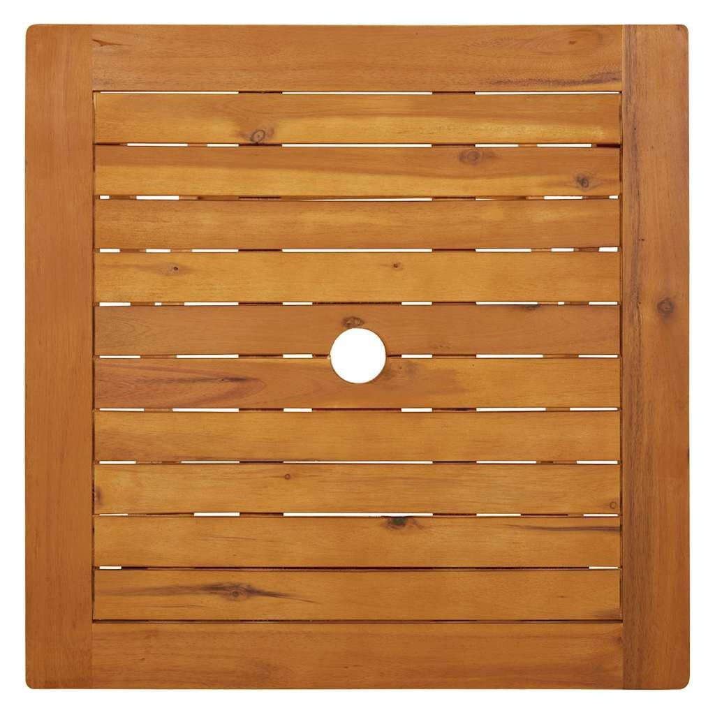 vidaXL Tuintafel inklapbaar 60x60x75 cm massief acaciahout