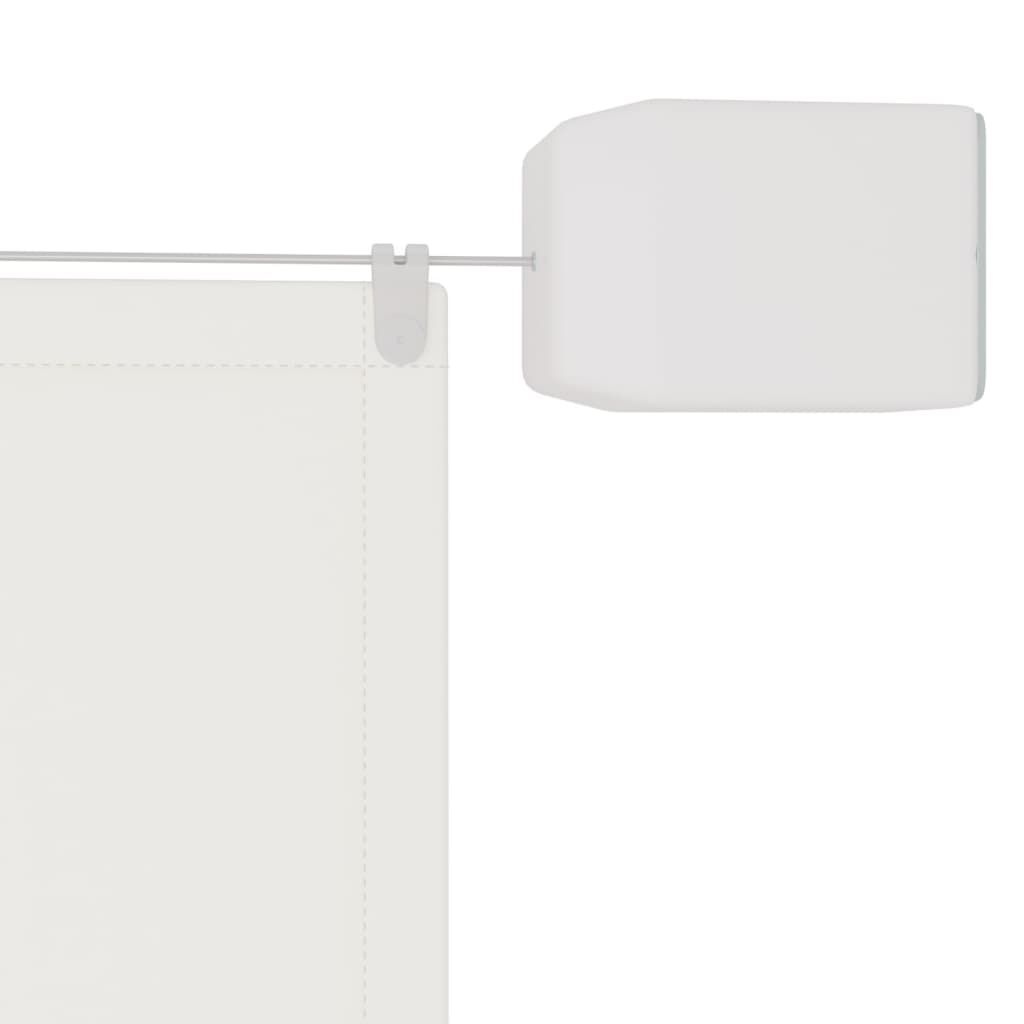 vidaXL Luifel verticaal 140x600 cm oxford stof wit
