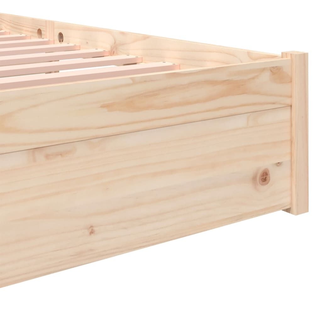 VidaXL Bedframe 120x200 Massief Hout - 40% Korting!