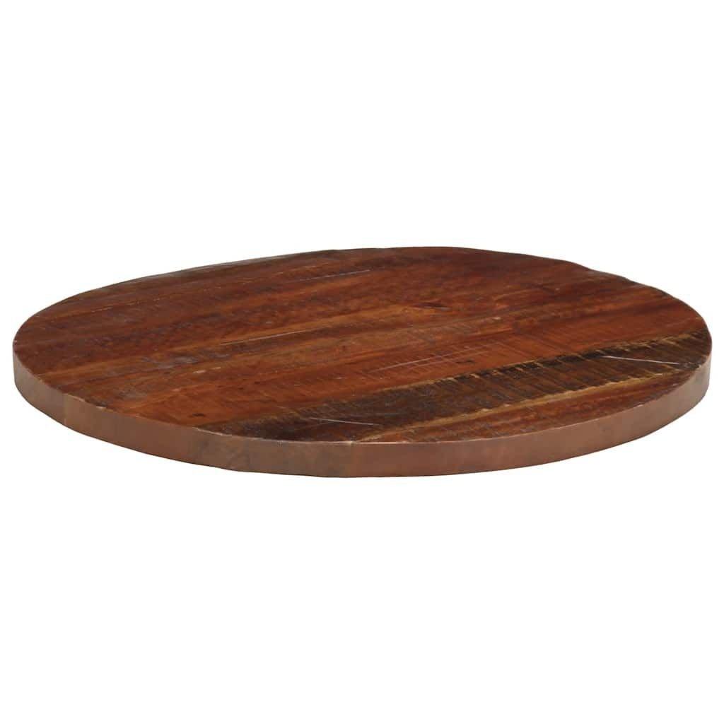 vidaXL Tafelblad rond Ø 70x3,8 cm massief gerecycled hout