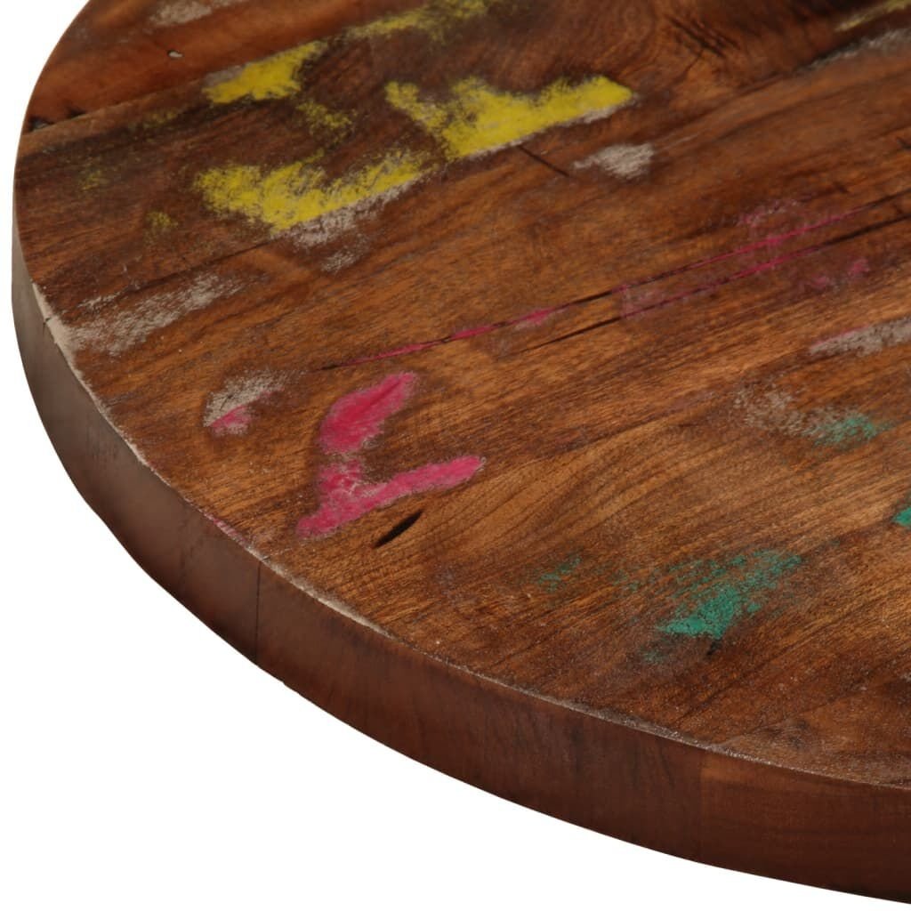vidaXL Tafelblad rond Ø 70x3,8 cm massief gerecycled hout