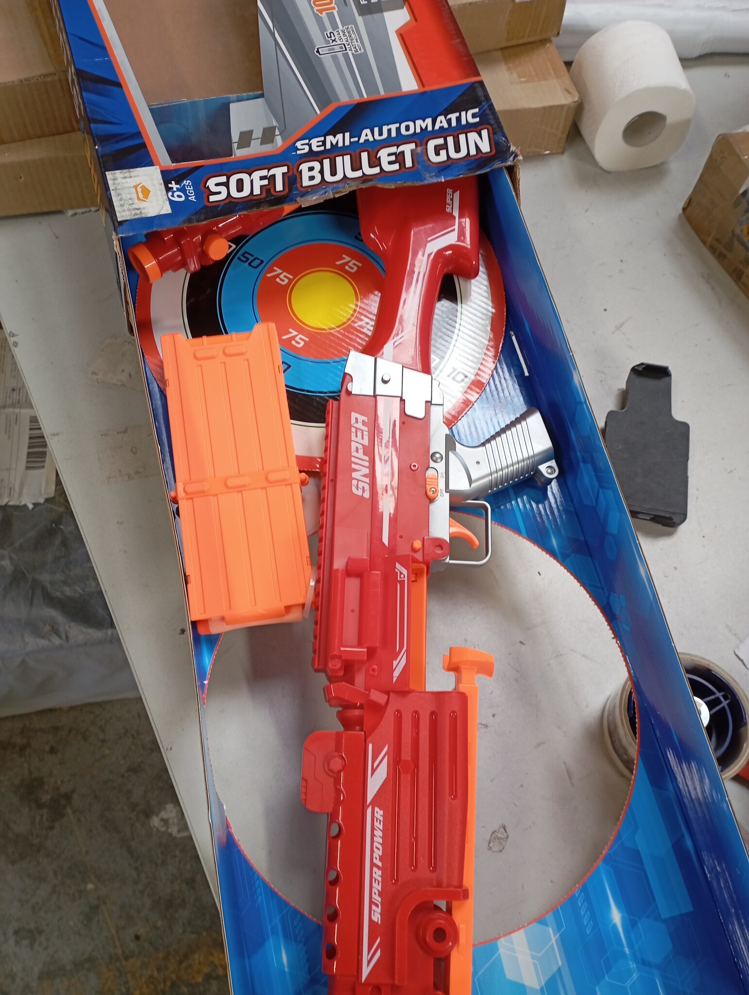Foam Bullet Rifle Sniper op batterijen
