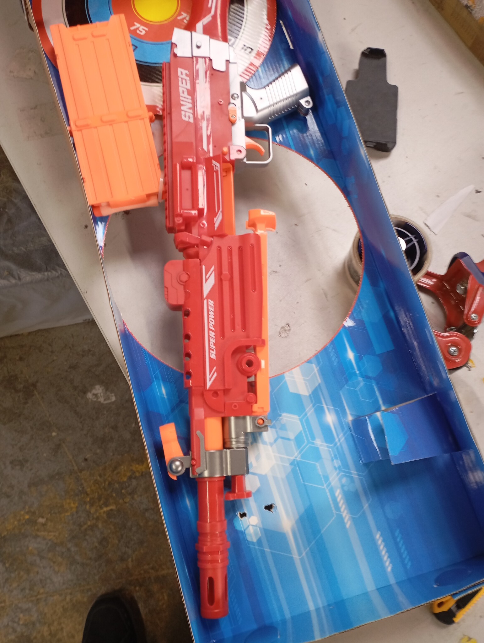 Foam Bullet Rifle Sniper op batterijen