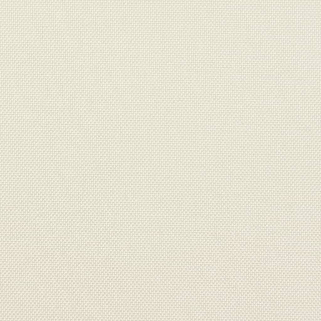 vidaXL Tuinzitkussens 4 st vierkant 45x45x2 cm crèmekleurig