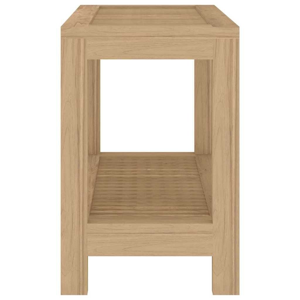 vidaXL Badkamertafel 60x30x45 cm massief teakhout