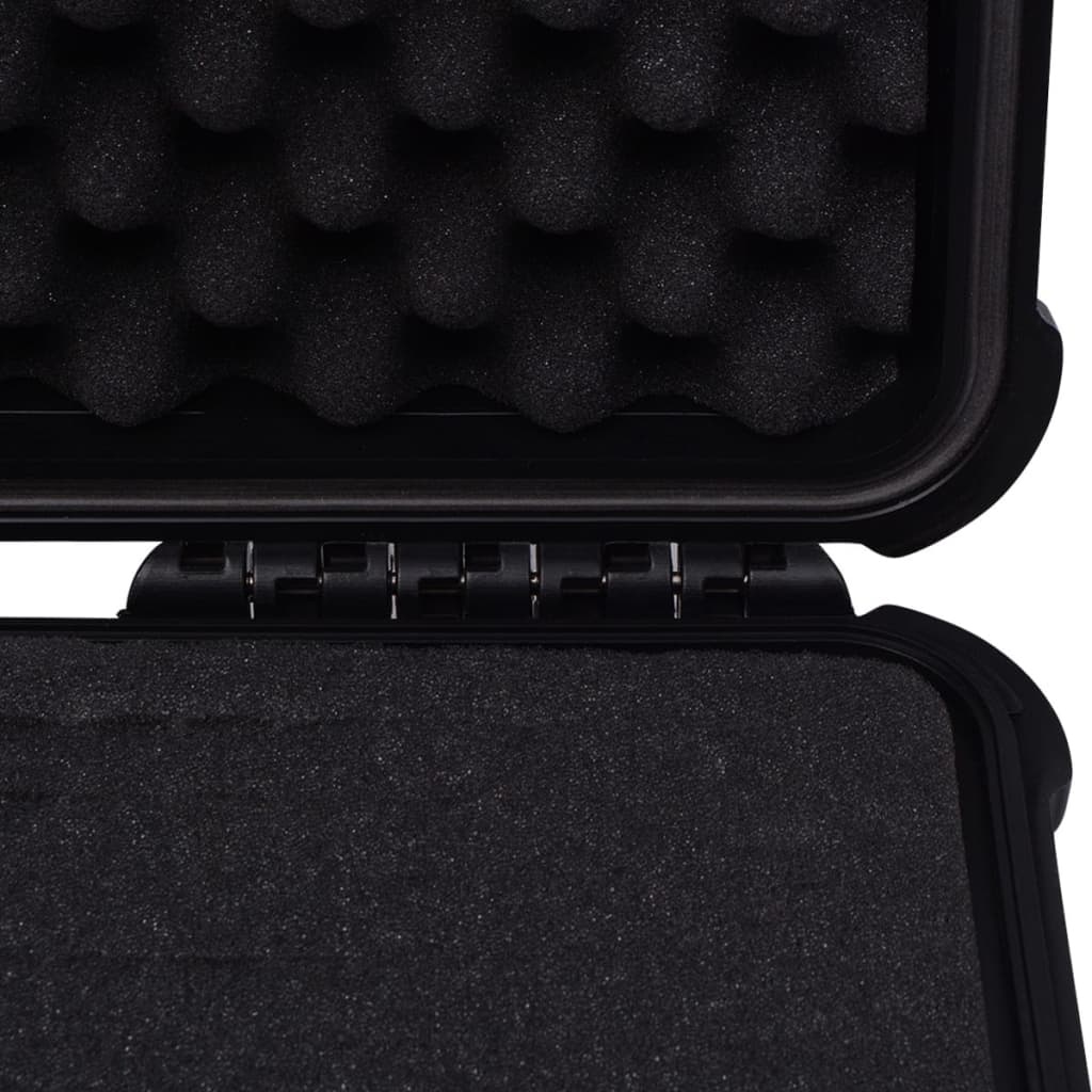 vidaXL Beschermende materiaalkoffer 40,6x33x17,4 cm zwart