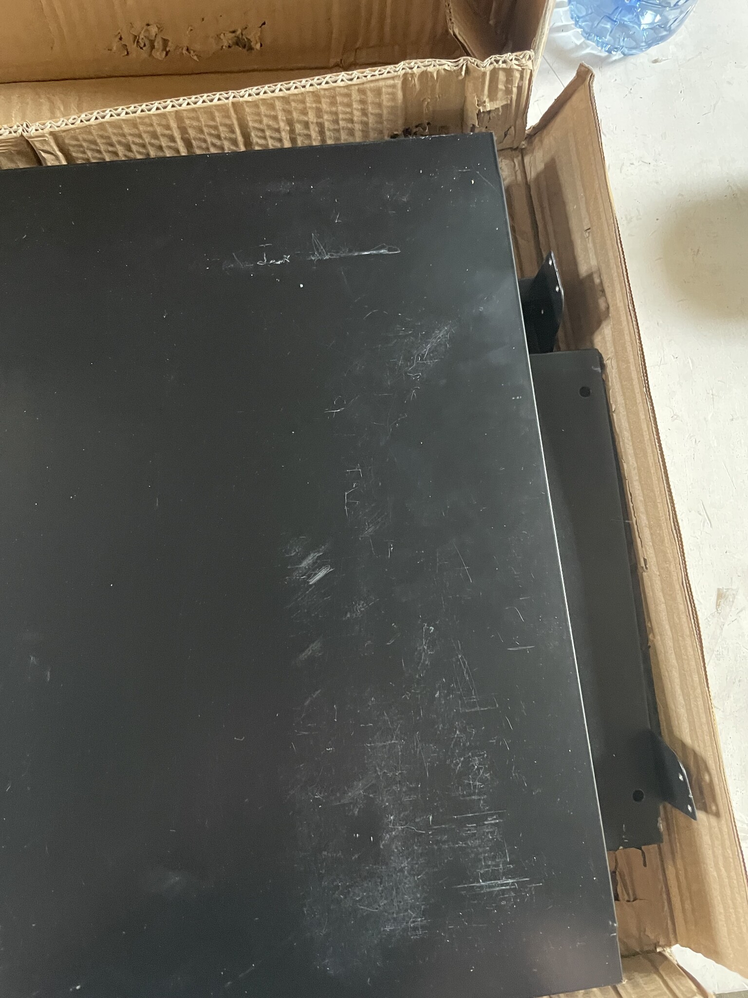 vidaXL Ladeblok verrijdbaar 28x41x69 cm metaal zwart