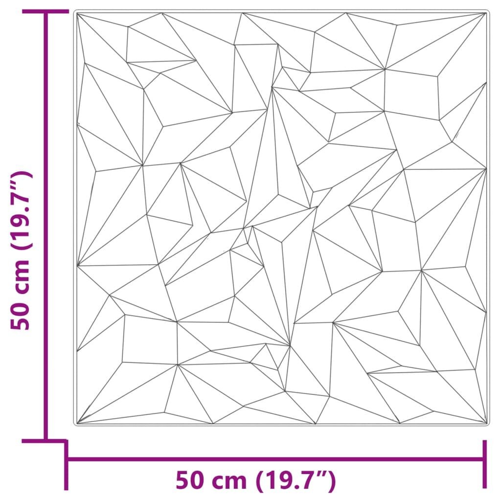 vidaXL Wandpanelen Amethist Beton 6m² - 35% Korting!