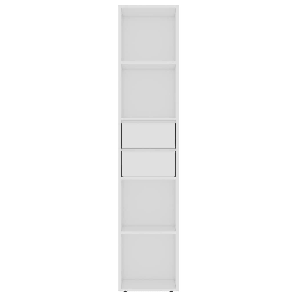 vidaXL Boekenkast 36x30x171 cm bewerkt hout wit