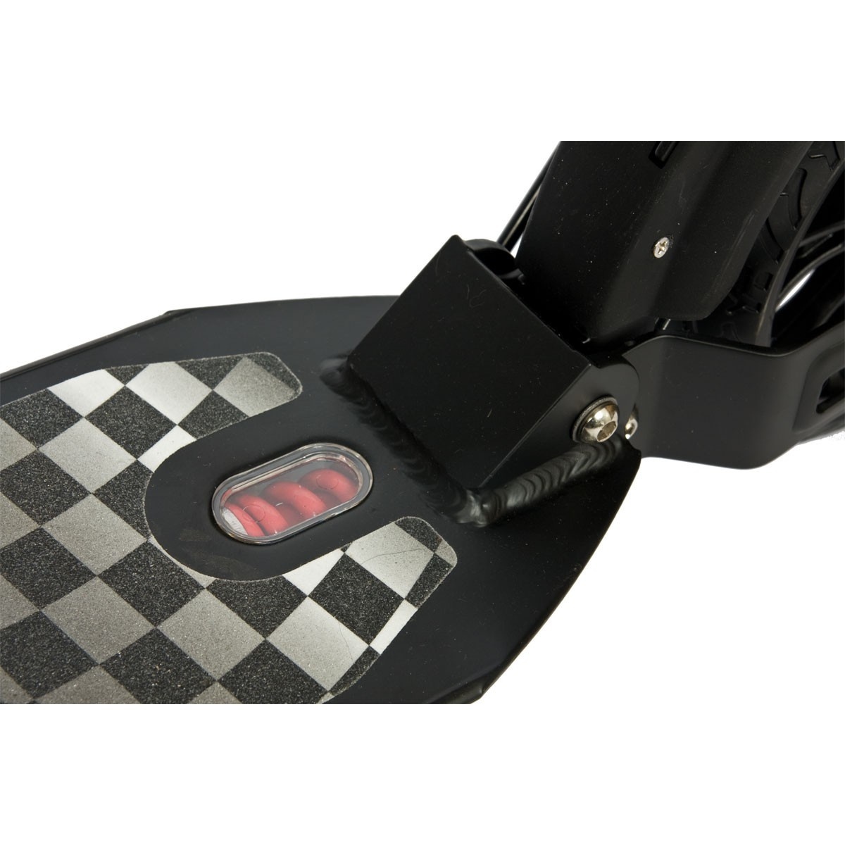 Step opvouwbaar met grote wielen – City step – Zwart