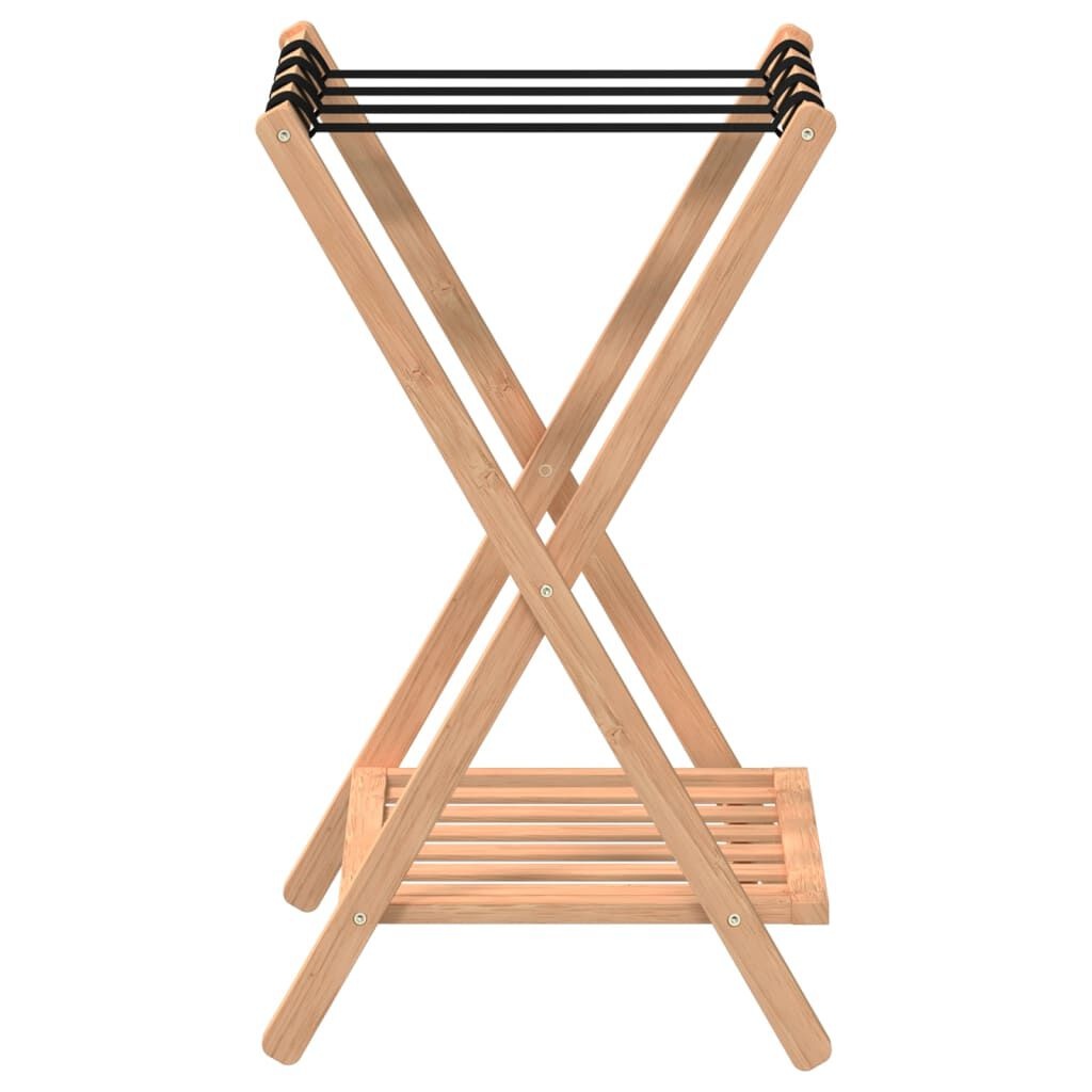 vidaXL Bagagerek 68x38x58 cm bamboe