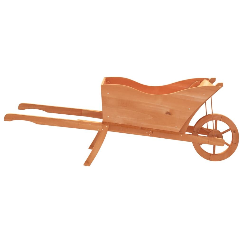VidaXL Plantenbak Kruiwagen Vurenhout - 40% Korting!
