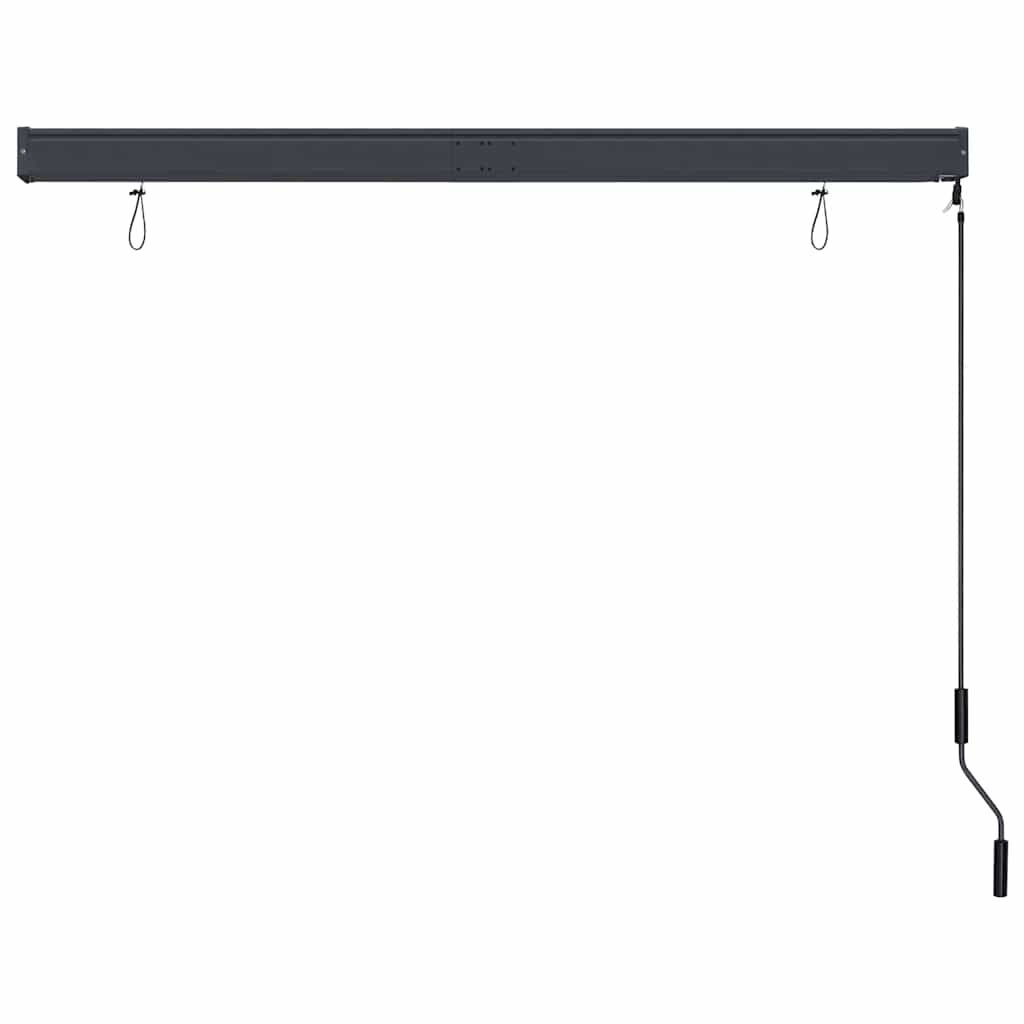 vidaXL Rolgordijn Buiten 160x250 Wit/Oranje -40%