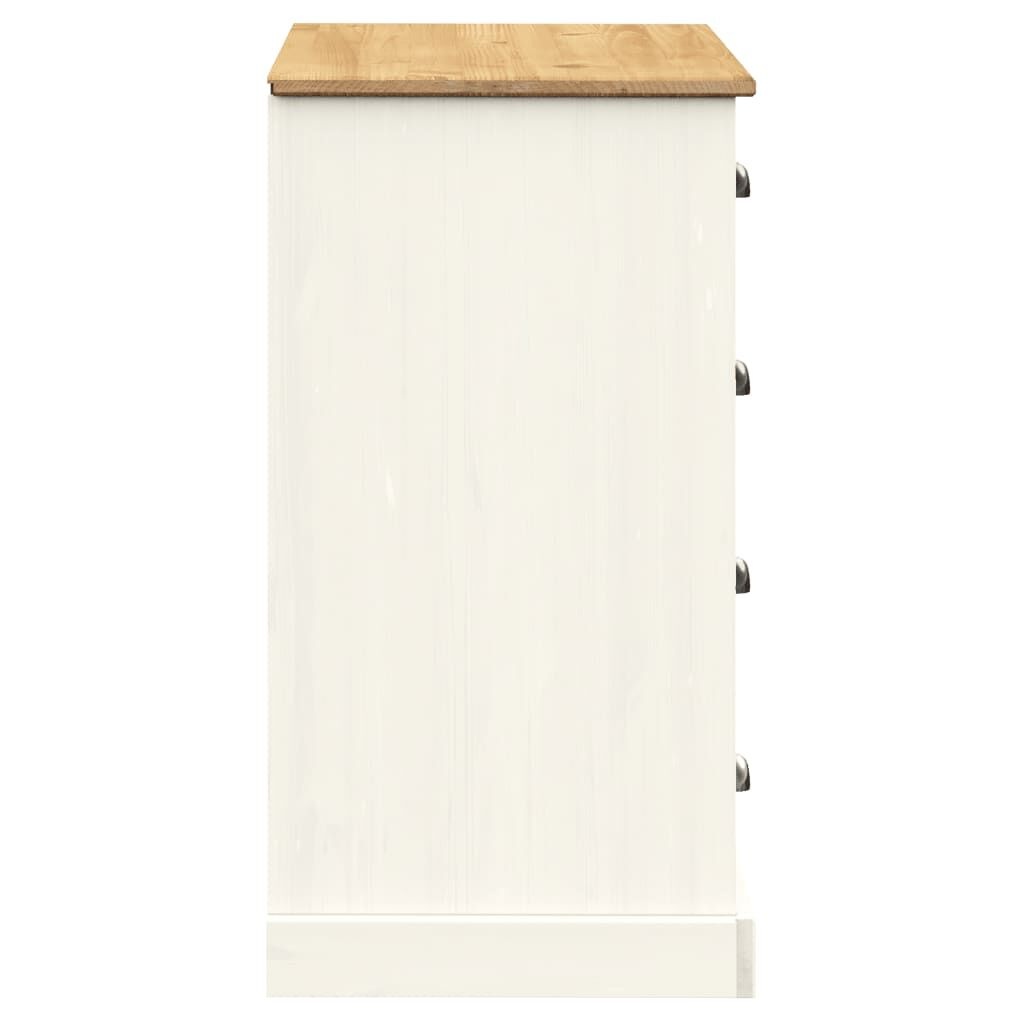 VidaXL Dressoir VIGO Wit Grenen - 40% Korting!