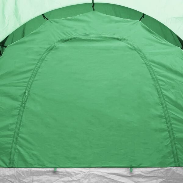6-Persoons Tent Blauw/Groen - Zo Goed Als Nieuw - 40% Korting!