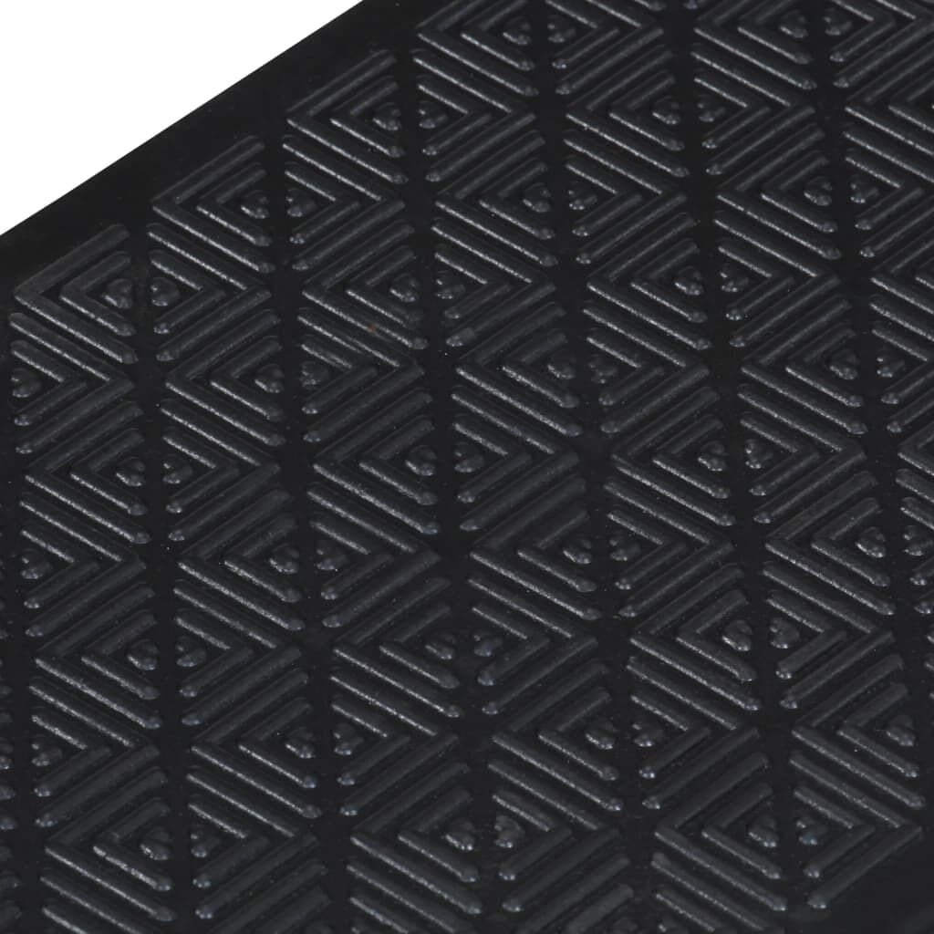 vidaXL Trapmatten Rubber 25x75cm (5 st) -40%!