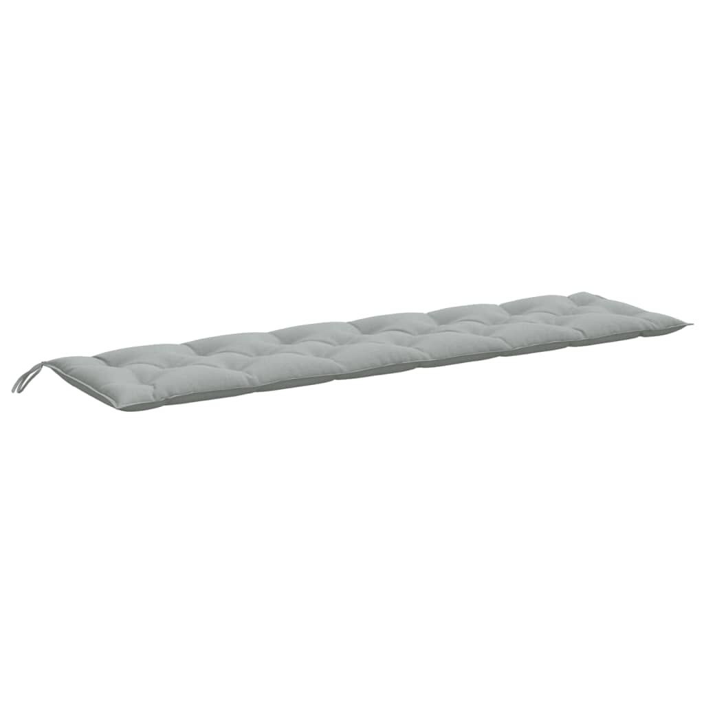 vidaXL Tuinbankkussens 200x50cm Lichtgrijs - 40% Korting!