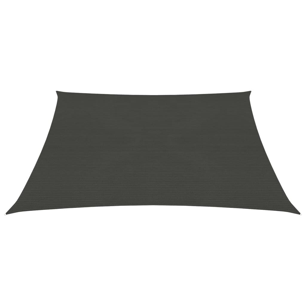 Zonnezeil 6x6m Antraciet - 35% Korting! Nieuw!