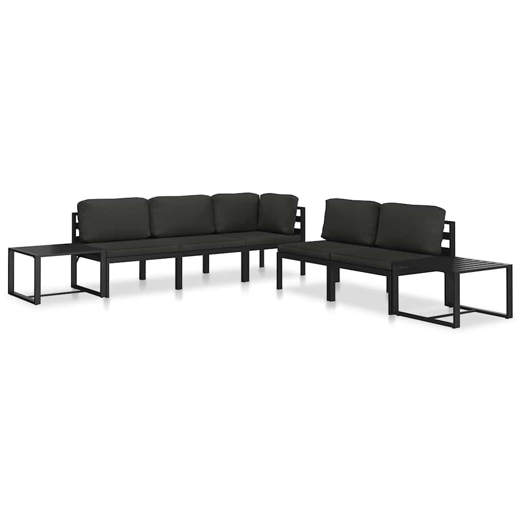 vidaXL Salontafel Aluminium Antraciet - 35% Korting!
