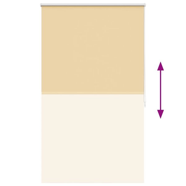 Verduisterend Rolgordijn Beige 100x175cm - 40% Korting!
