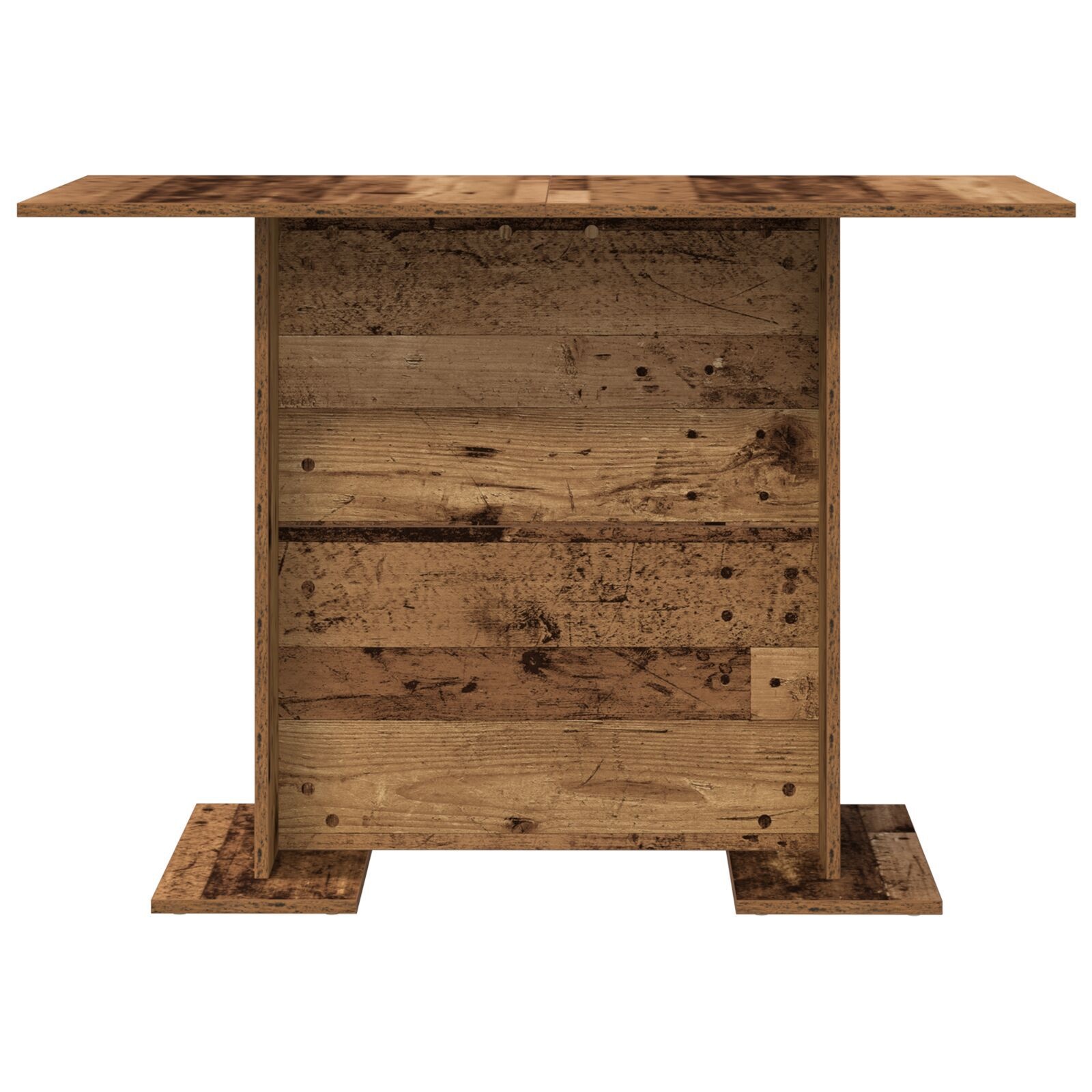 vidaXL Eettafel 110x60cm Oud Hout - 40% Korting!