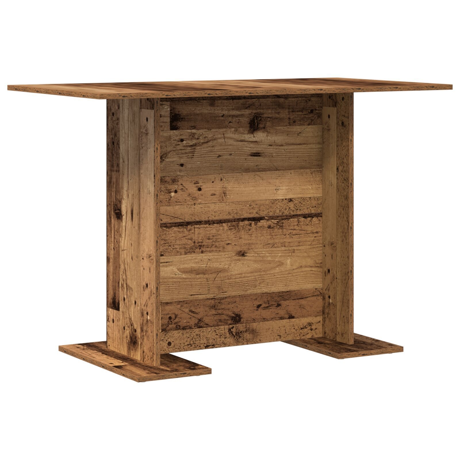 vidaXL Eettafel 110x60cm Oud Hout - 40% Korting!