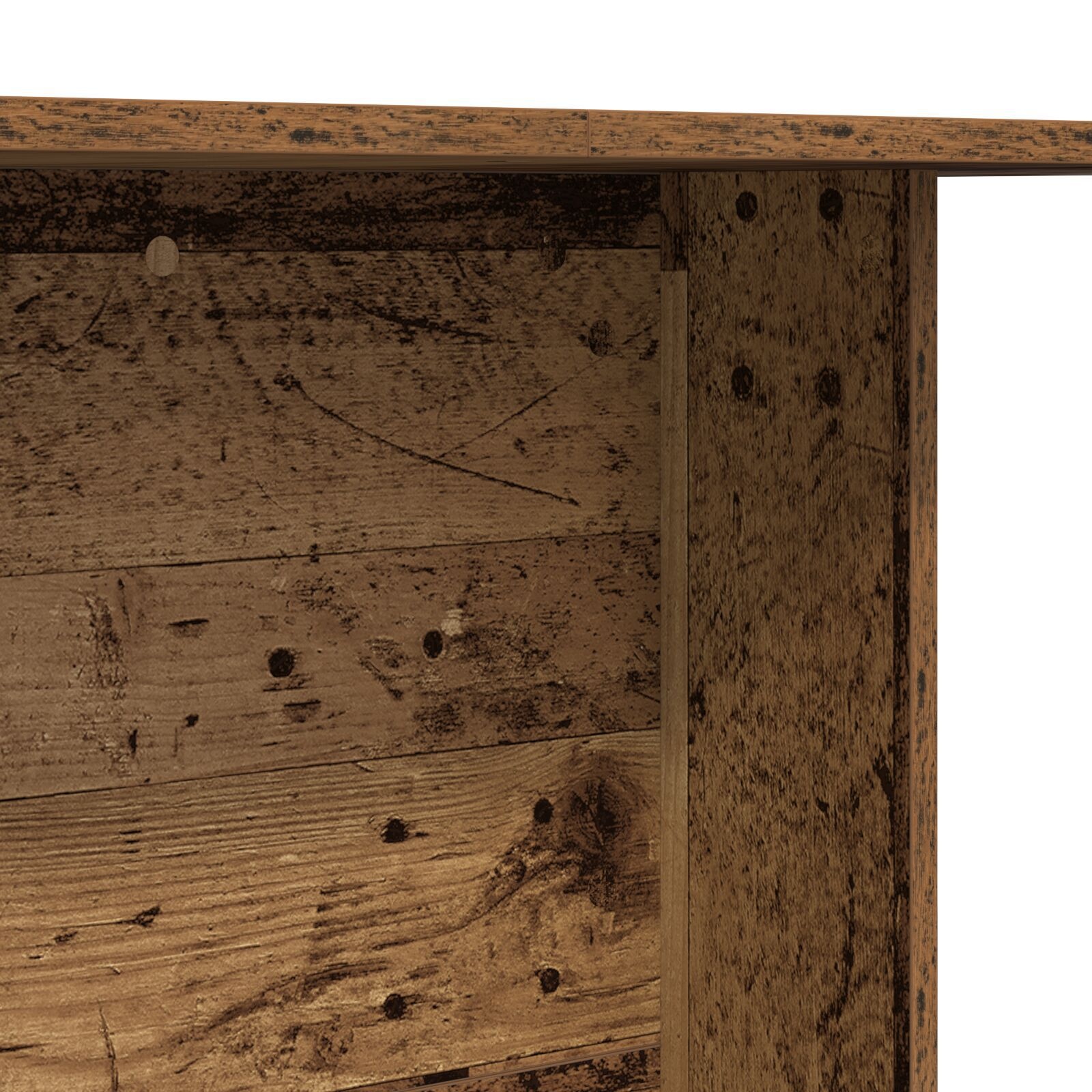 vidaXL Eettafel 110x60cm Oud Hout - 40% Korting!