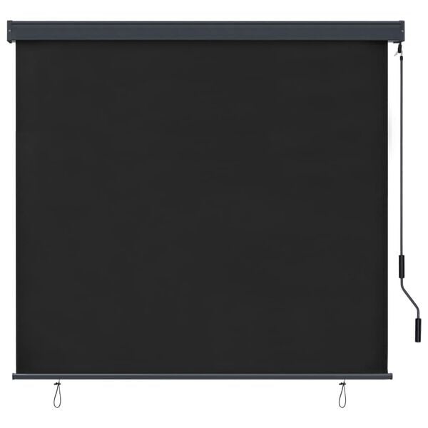 vidaXL Rolgordijn Buiten 160x250cm Antraciet - 40% Korting!