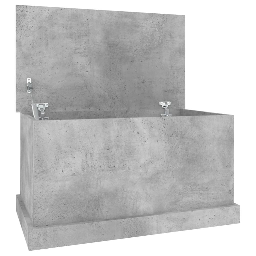 vidaXL Opbergbox Betongrijs 70x40x38cm - 40% Korting!