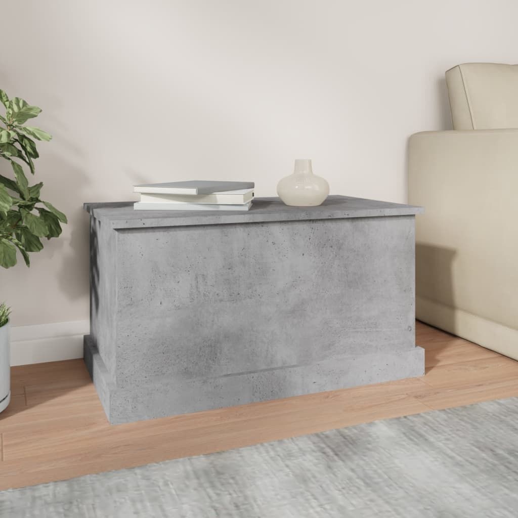vidaXL Opbergbox Betongrijs 70x40x38cm - 40% Korting!