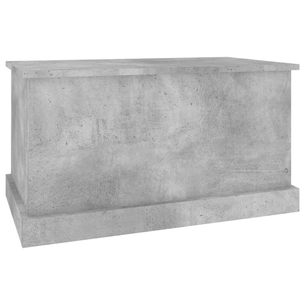 vidaXL Opbergbox Betongrijs 70x40x38cm - 40% Korting!