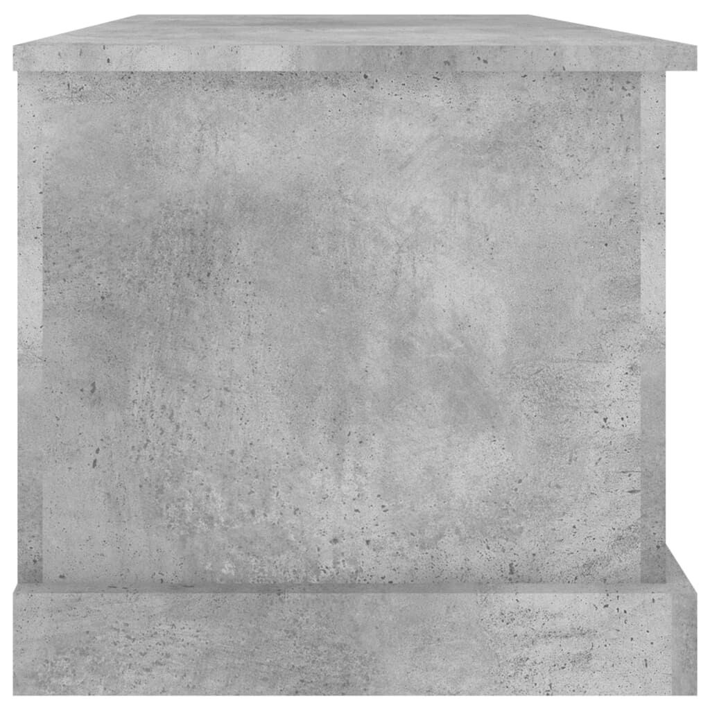 vidaXL Opbergbox Betongrijs 70x40x38cm - 40% Korting!