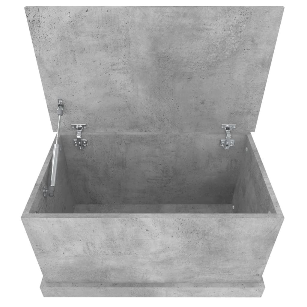 vidaXL Opbergbox Betongrijs 70x40x38cm - 40% Korting!