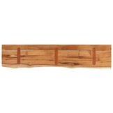 vidaXL Wandplank Acacia 110cm - Natuurlijke Rand - 40% Korting!
