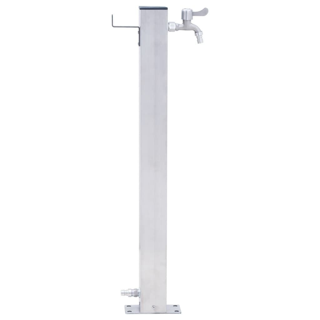 vidaXL Waterzuil Vierkant RVS 80cm - 55% Korting!