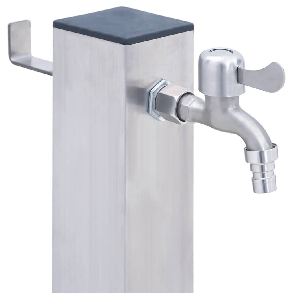 vidaXL Waterzuil Vierkant RVS 80cm - 55% Korting!