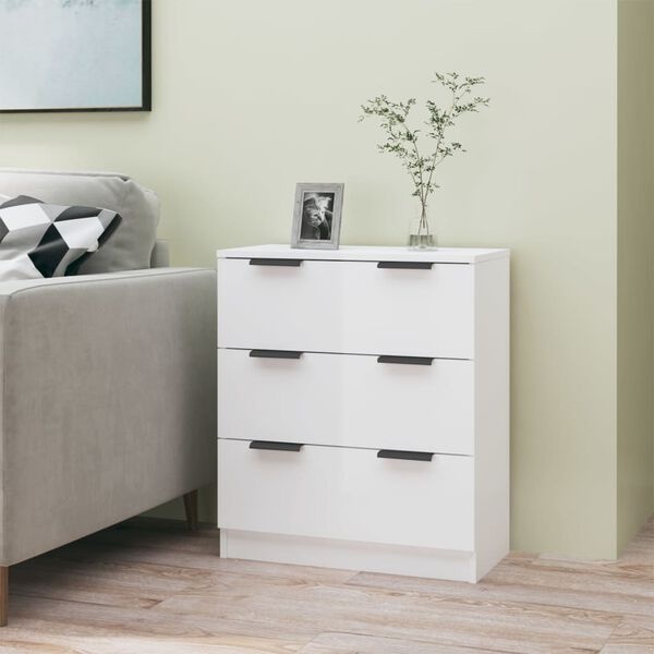 Dressoir Hoogglans Wit 60cm - 40% Korting!
