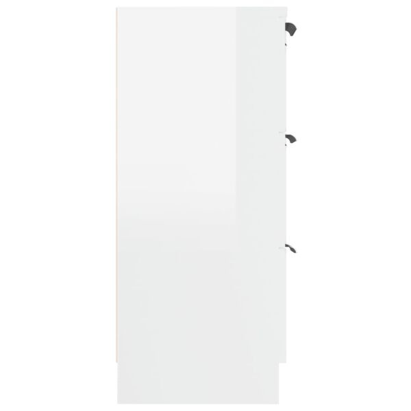 Dressoir Hoogglans Wit 60cm - 40% Korting!