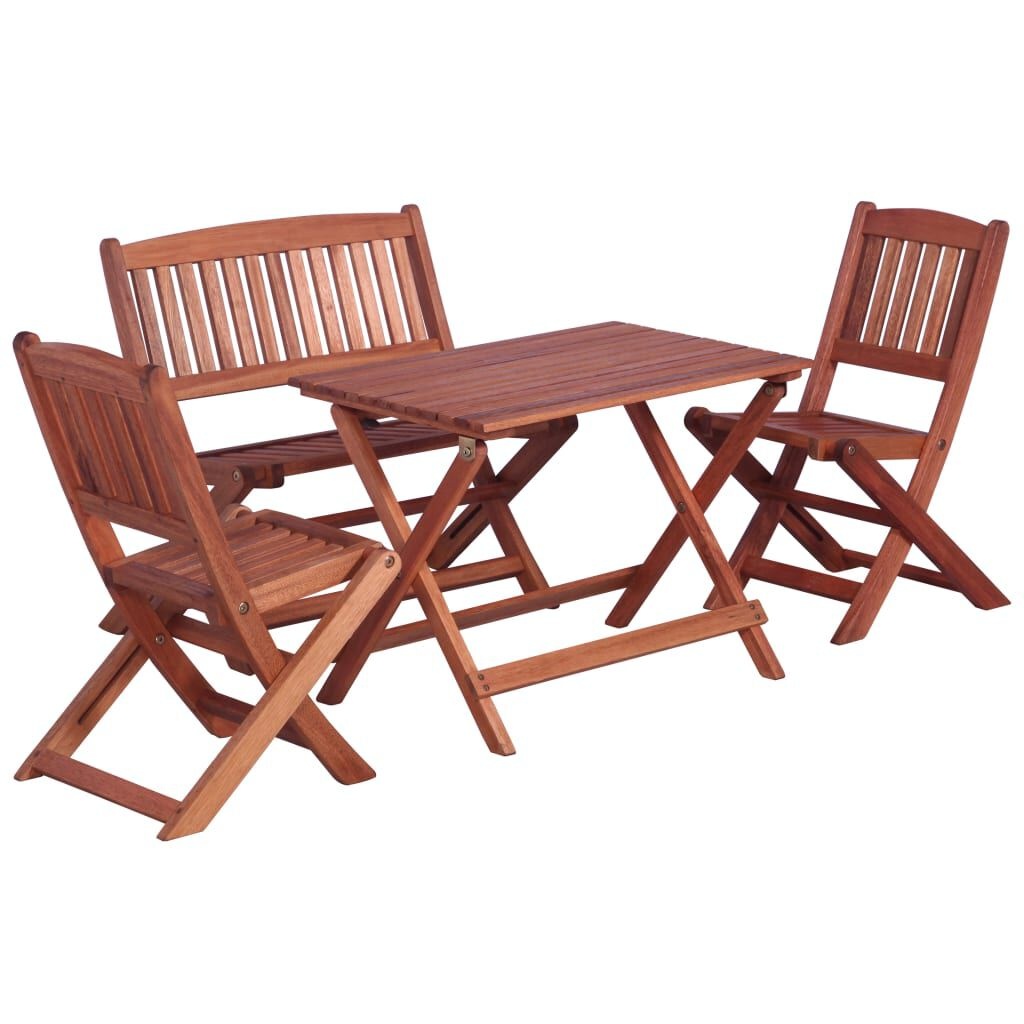 Tuinset Kinderen Eucalyptus Hout - 4-delig - 41% Korting!