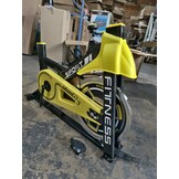 Gebruikte Hometrainer/Spinningfiets - Geel - Krasjes!