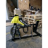 Gebruikte Hometrainer/Spinningfiets - Geel - Krasjes!