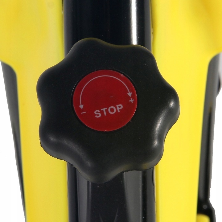 Gebruikte Hometrainer/Spinningfiets - Geel - Krasjes!